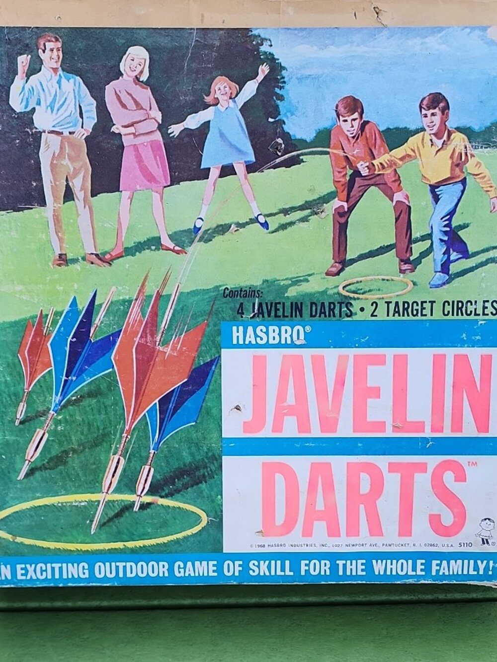 Lawn Darts BOX ONLY + free gift
